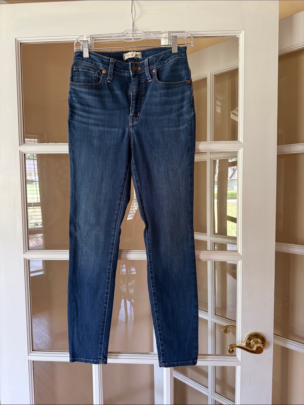 Madewell Dark Wash Skinny Jeans